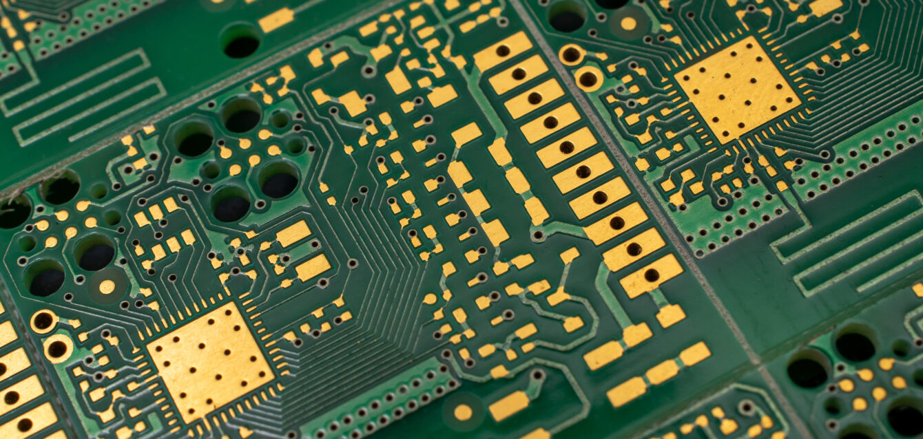 Electronic circuit board abstract background. computer hardware.