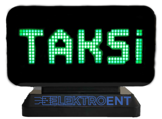 Smart Taxi Head Lamp with Status Notification